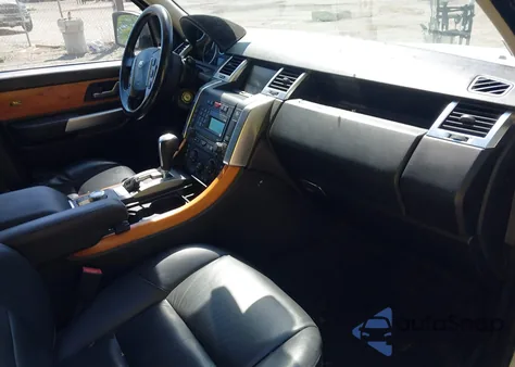 2009 Land Rover Range Rover Sport Hse из США, поврежденный, VIN SALSK25459A198438